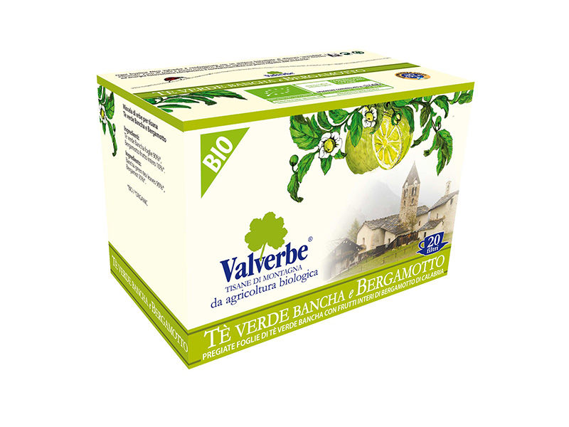 Tè Verde Bancha e Bergamotto Valverbe