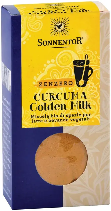 Miscela di curcuma per Golden Milk allo zenzero Sonnentor