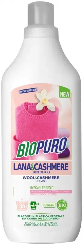 Detersivo per lana e cashmere