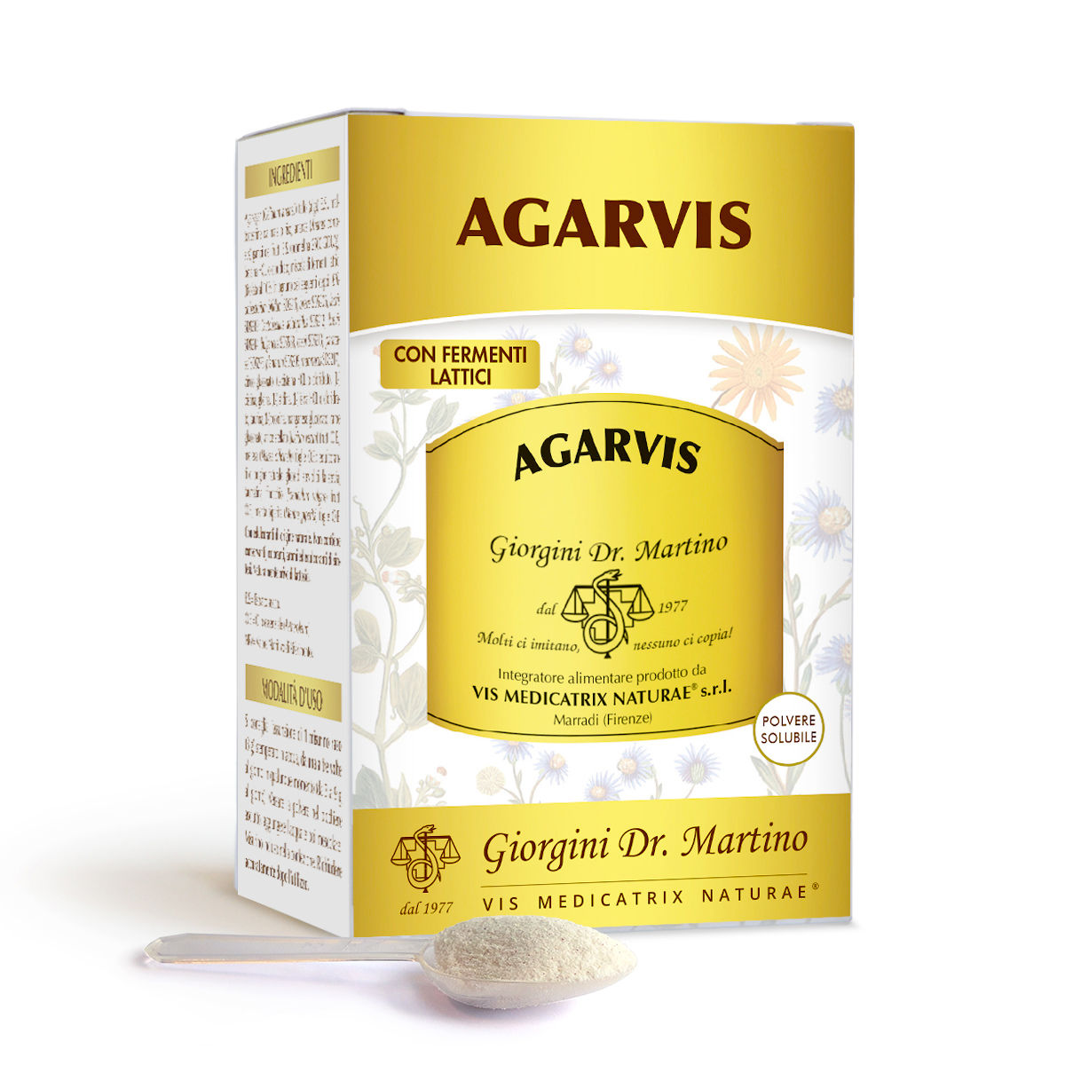 Agarvis in polvere