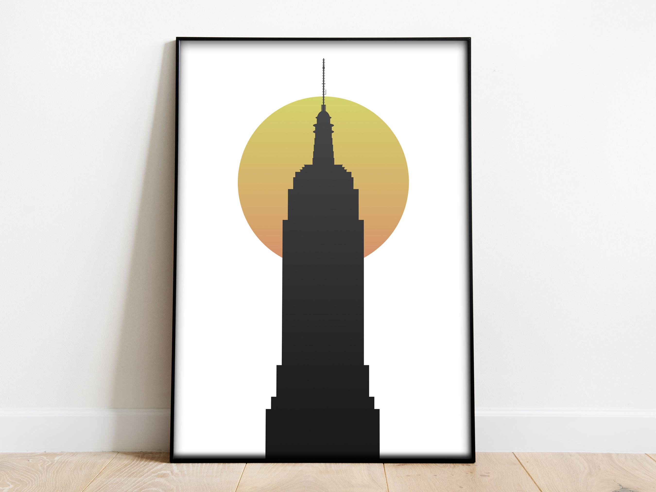 Empire State Building art