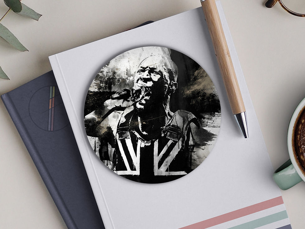 Stormzy drinks coaster