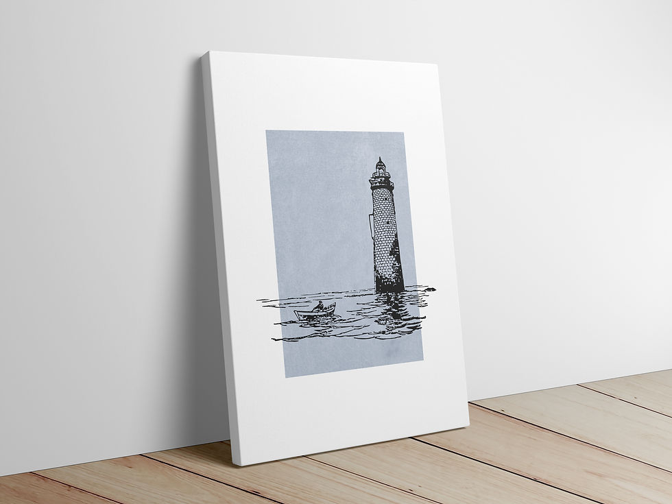 lighthouse canvas paintings for sale