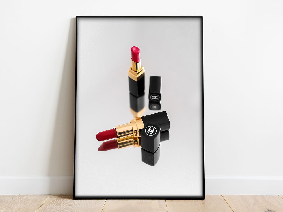 statement lipstick art