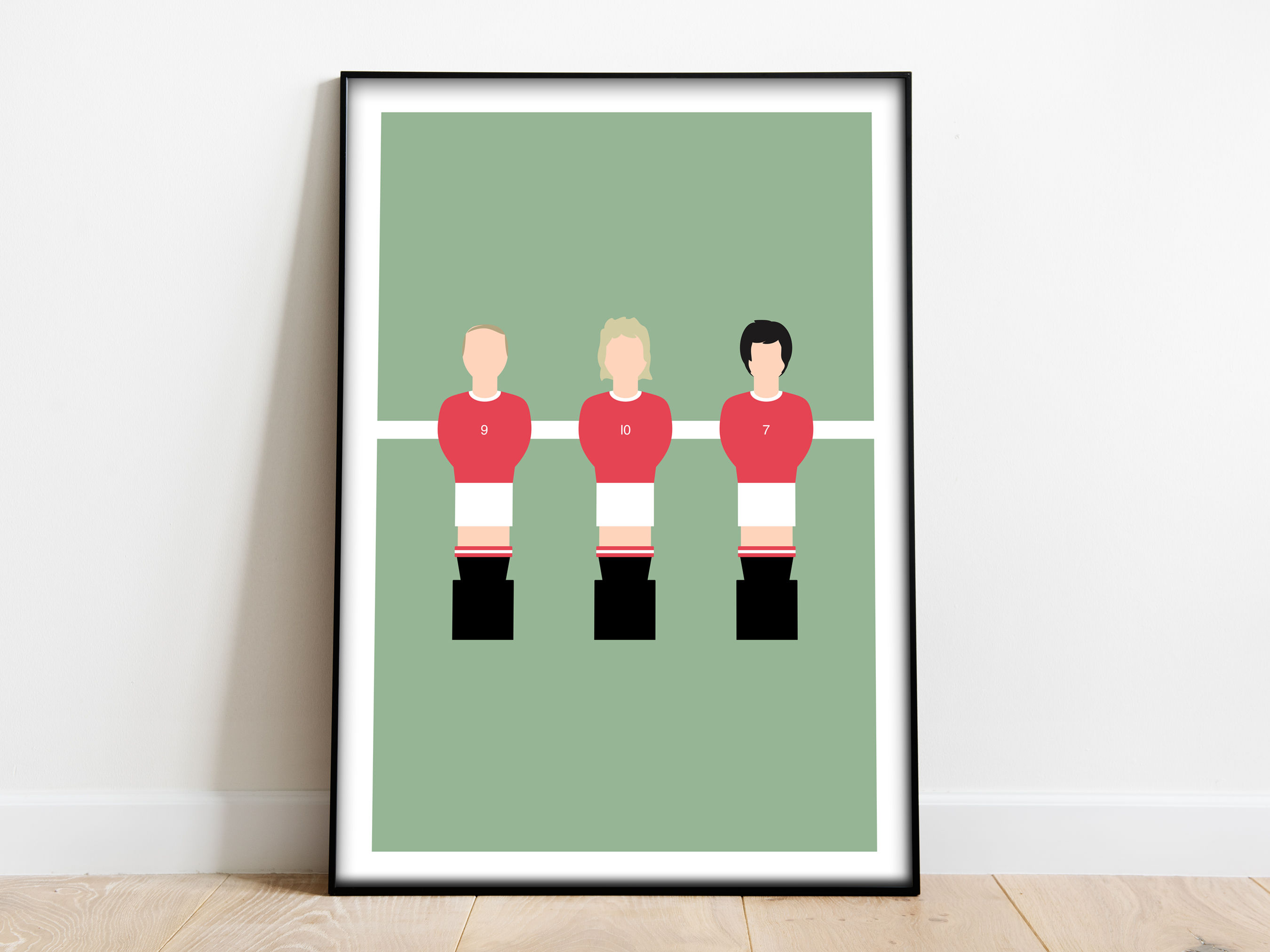 Manchester United Holy Trinity art