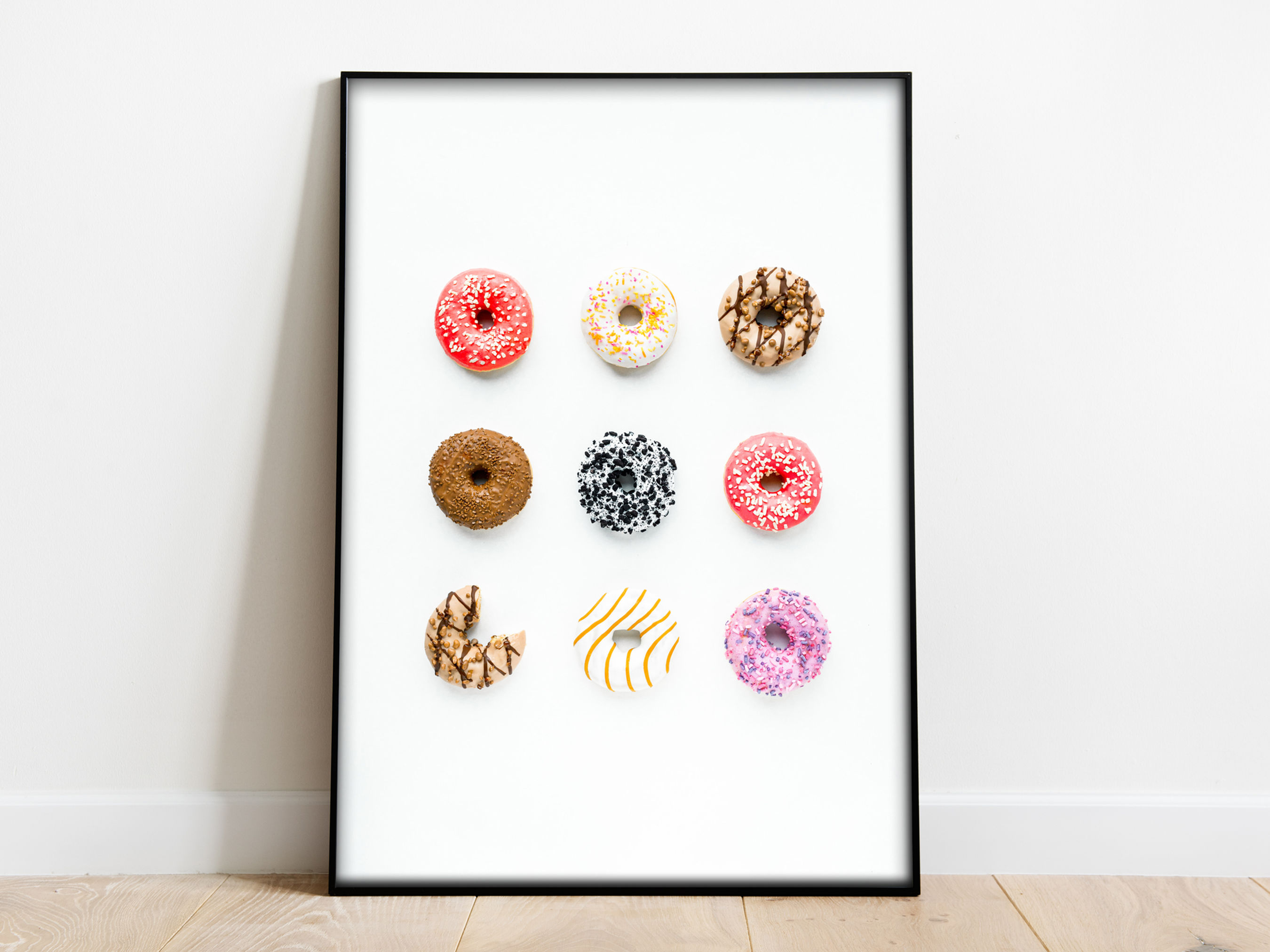 doughnuts poster