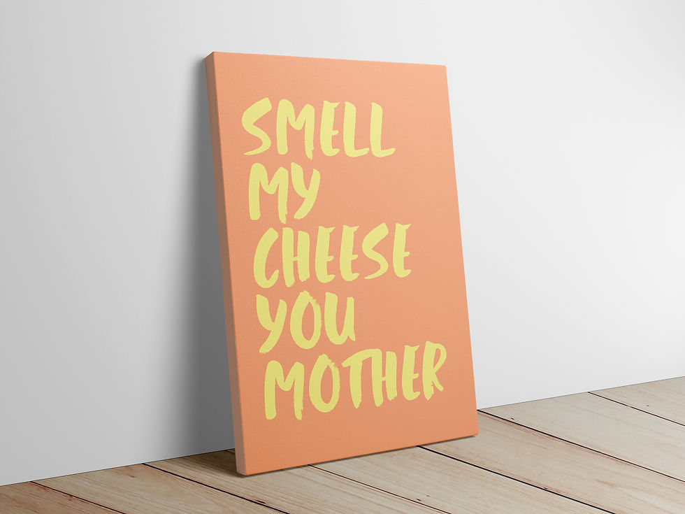 Alan Partridge quotes on a poster