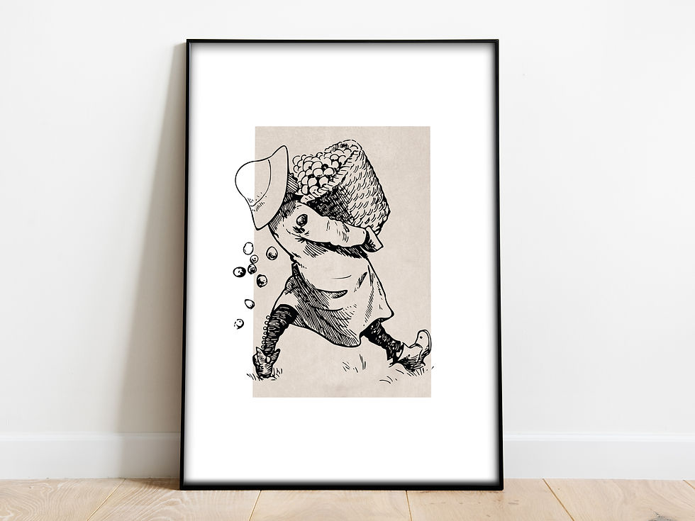 prints for a country pub