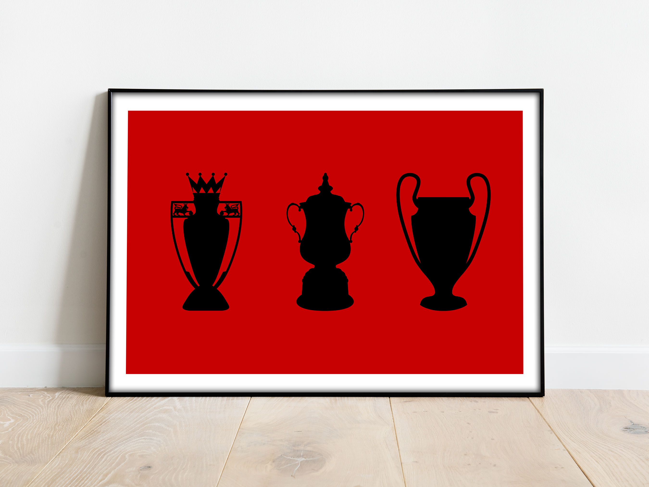 Man United the treble art