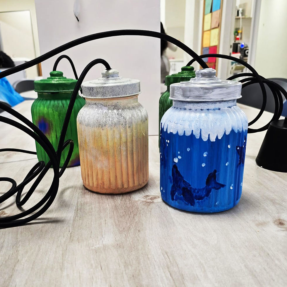 תמונה ממוזערת: DIY Glass Lampshade Kit - Hanukkah gift - Christmas gift