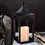 Thumbnail: Metal lantern with electronic LED flame candle