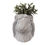 Thumbnail: Planter Rabbit 21x20x22 cm Beige Stone