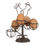 Thumbnail: Egg Holder Ø 17x23 cm Brown Metal Chicken