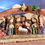 Thumbnail: Hand-painted resin nativity scene