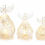 Thumbnail: Set of 3 glass angels decorated with LED light