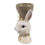 Thumbnail: Egg Cup Rabbit 7x7x12 cm Beige Egg Holder
