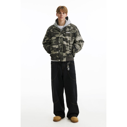 Canvas Camo Flight Jacket | Selonid｜セロニッド