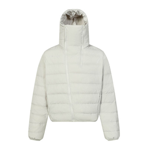 Asymmetric Zip Puffer Jacket | Selonid｜セロニッド