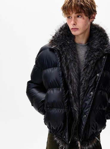 Cropped-Core Down Jacket | Selonid｜セロニッド