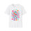 Thumbnail: Colorful Floral Shell T-Shirt – Unisex Graphic Tee for Beach Vibes & Eco Fashion