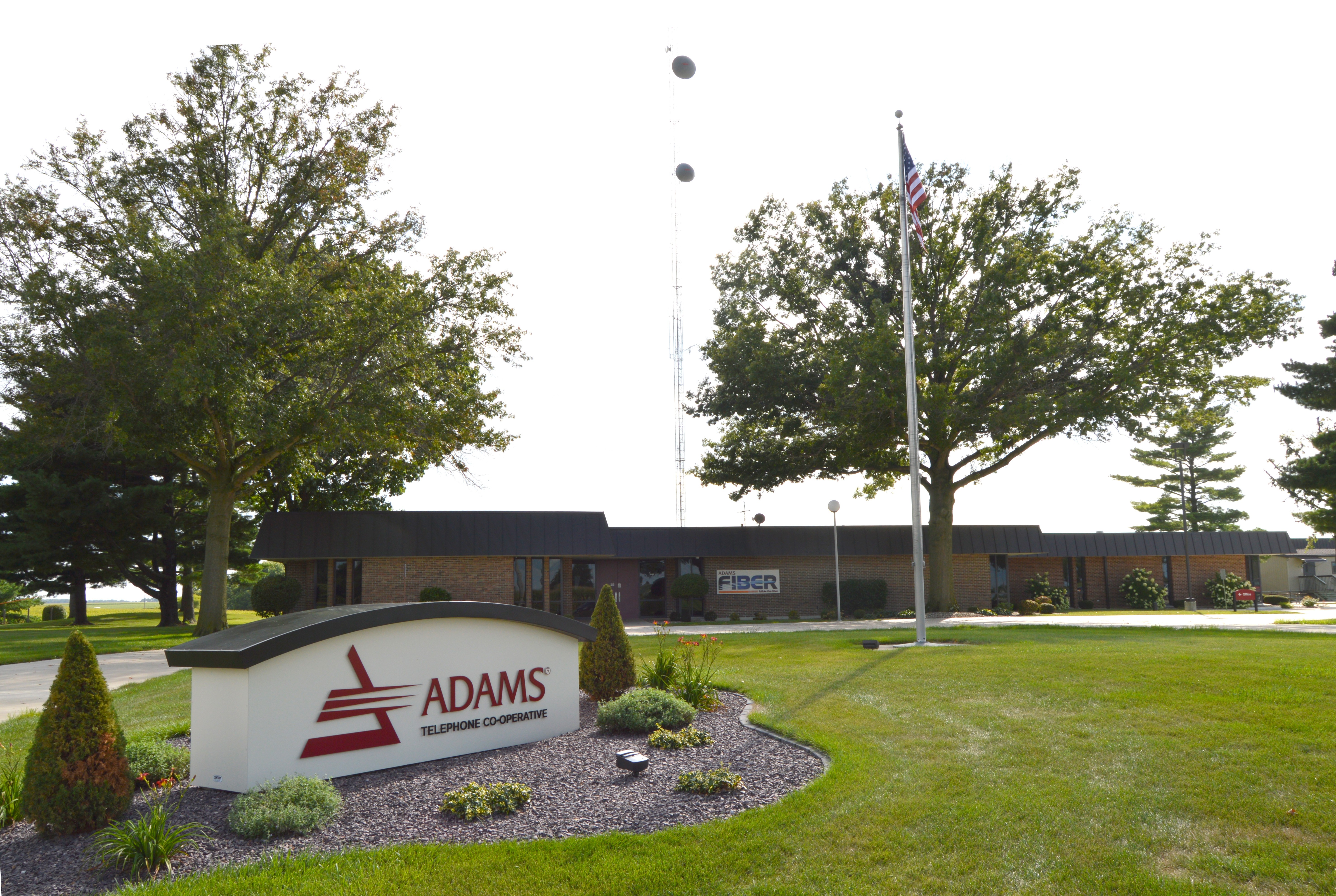 Adams Telephone Cooperative headquarters in Golden Illinois