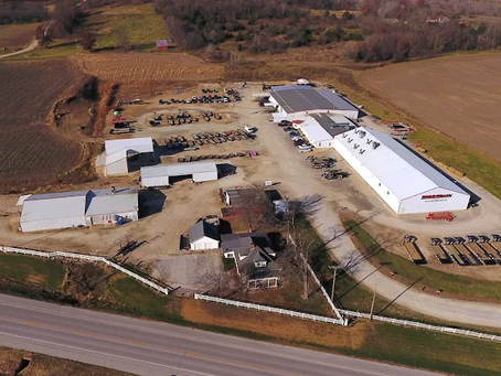 LOOK Trailers manufacturing facility along U.S. Highway 54 near Louisiana, Missouri. File image via Google Maps.