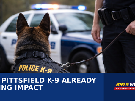 NEW PITTSFIELD K-9 ALREADY MAKING IMPACT