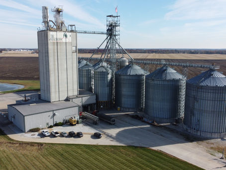 FIREFIGHTERS RESPOND TO REPORTED STRUCTURE FIRE AT GRIGGSVILLE FEED MILL