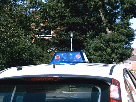 Generic police lights, illustrative photo
