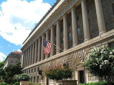 File photograph of a federal courthouse