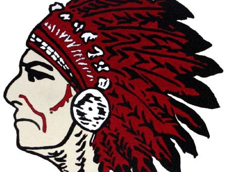 Pittsfield Saukees Indian head logo
