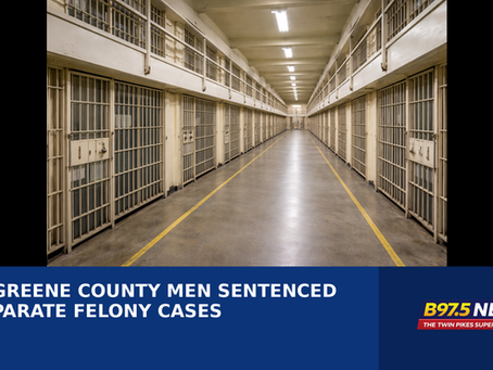 TWO GREENE COUNTY MEN SENTENCED IN SEPARATE FELONY CASES