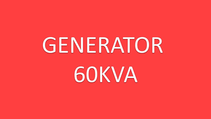 Electric - Generator 60kva**