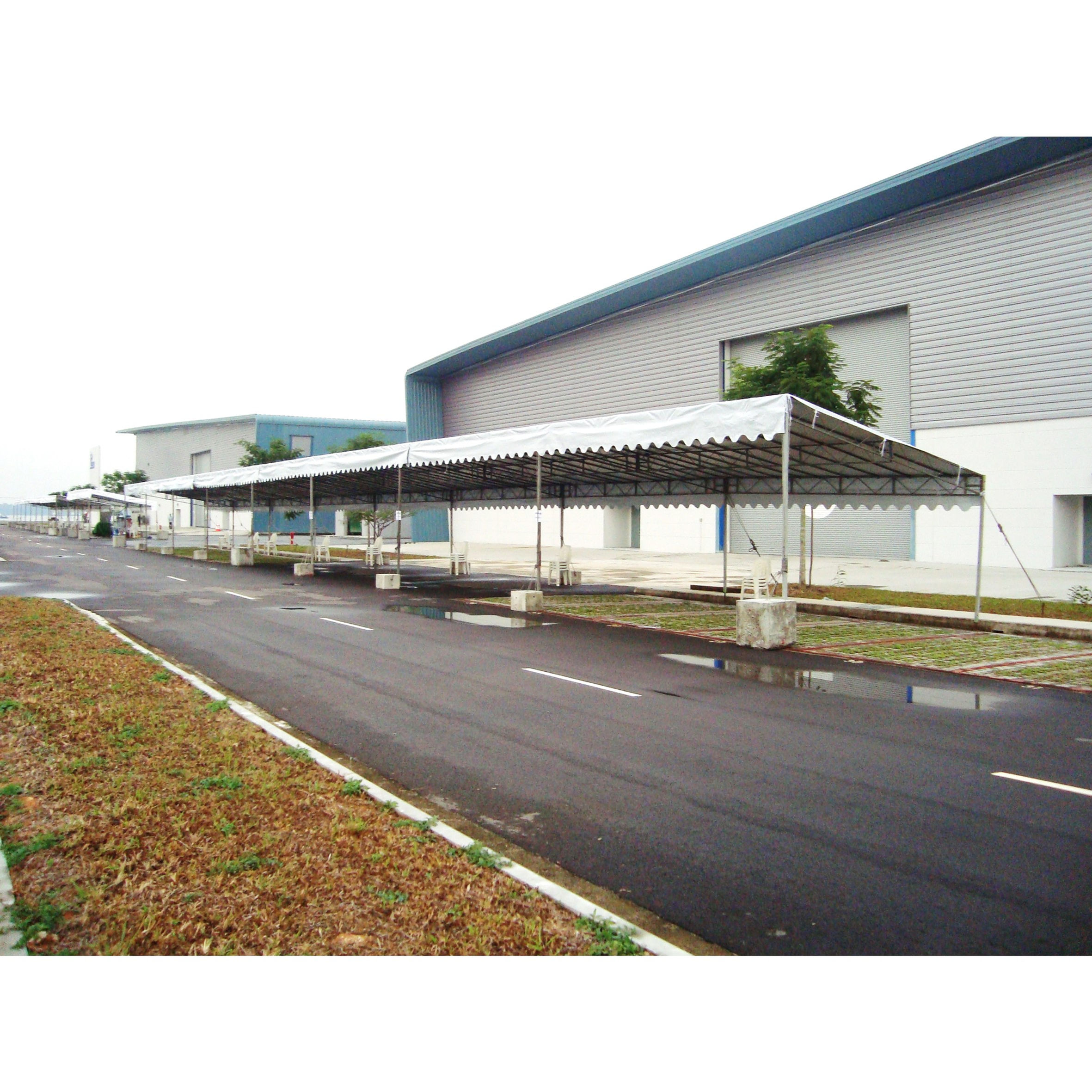 Anc - Single Slope Tentage Per Sq. M