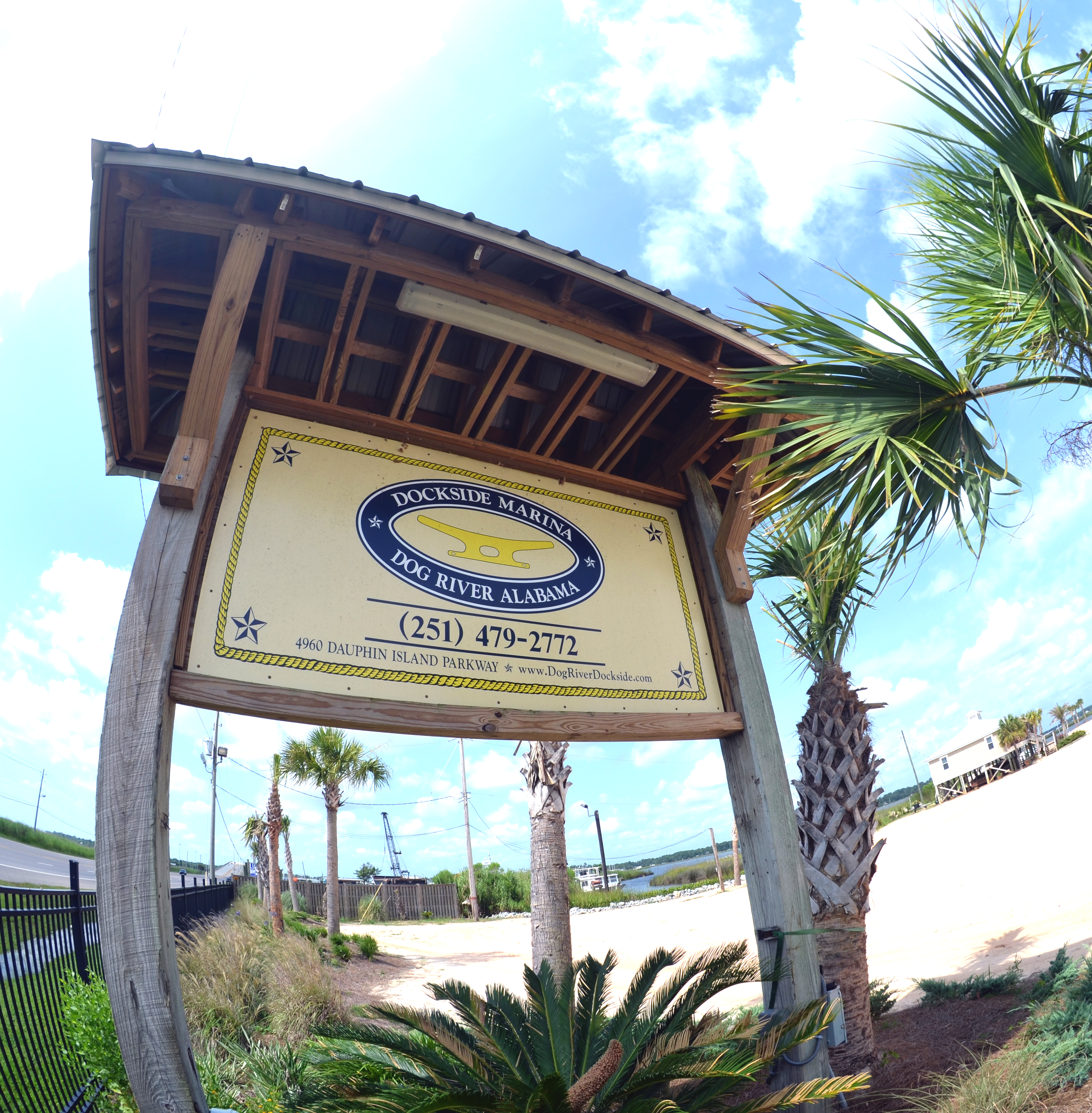 DOCKSIDE MARINA on DOG RIVER, Mobile, Alabama