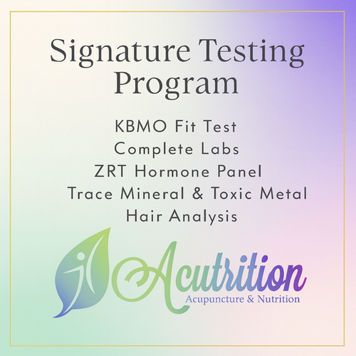 Signature Testing Program Acutrition