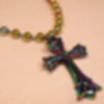 Thumbnail: FLARED COLOR CROSS CHAIN