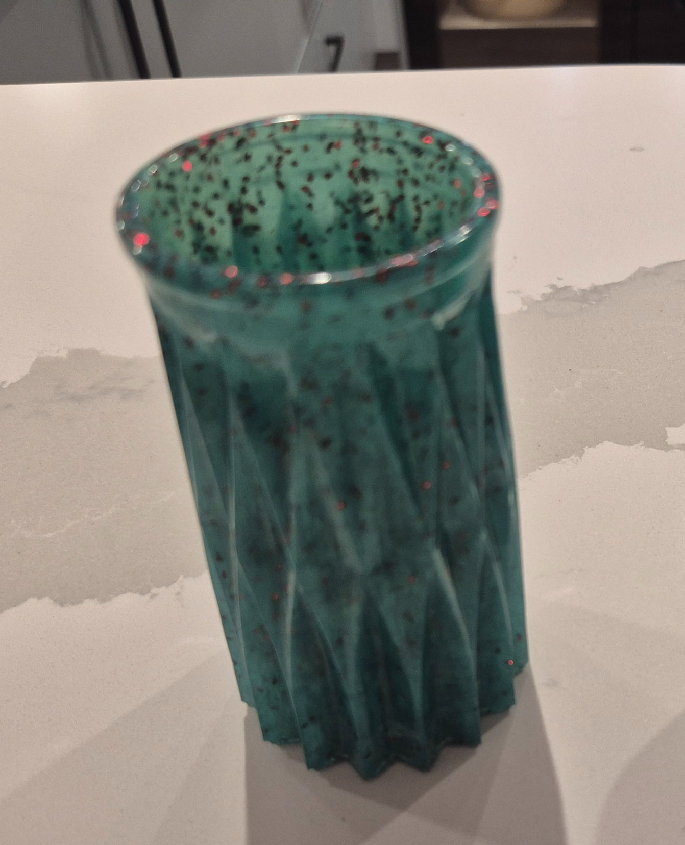 Geometric Pattern Vase
