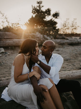 Spanish Banks Engagement Session in Vancouver