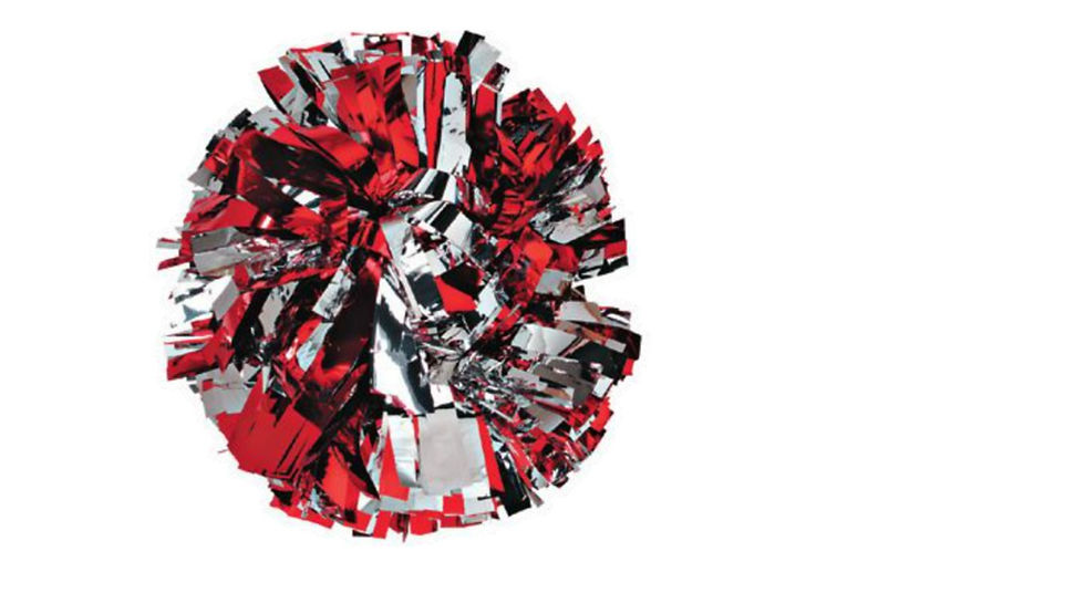 Thumbnail: 2 Color Metallic Dehen Poms