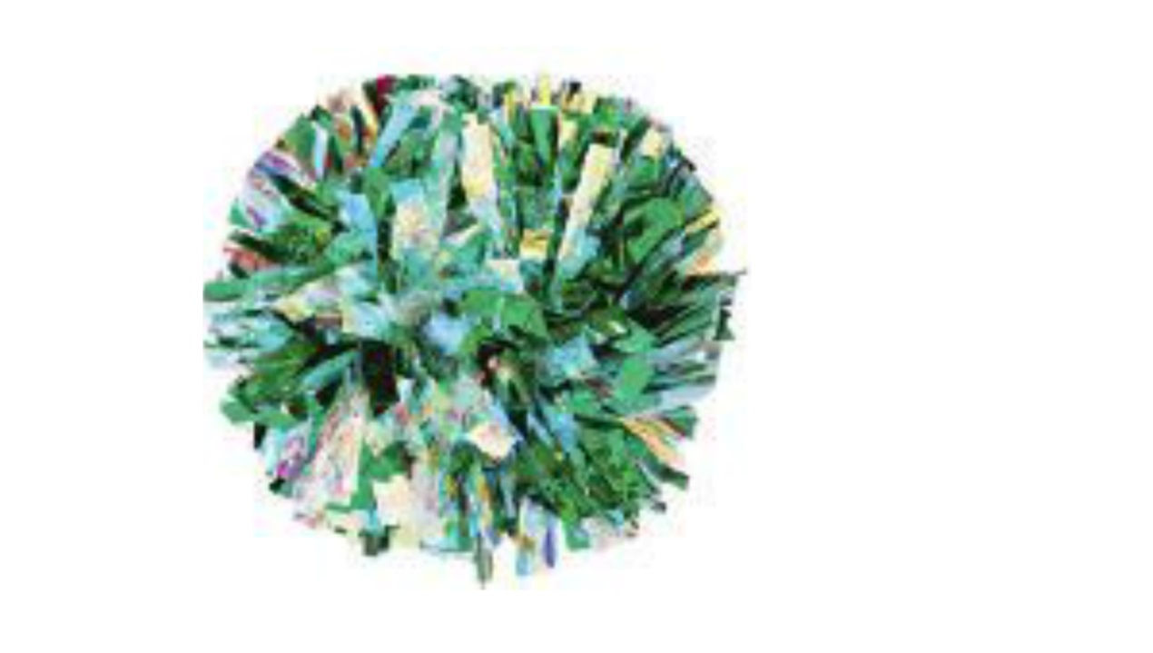 Metallic/ Lazer Poms