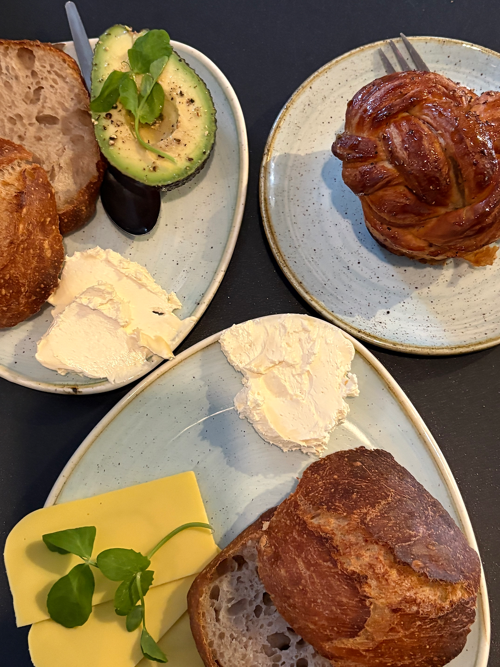 Vegan breakfast at Kaf Copenhagen