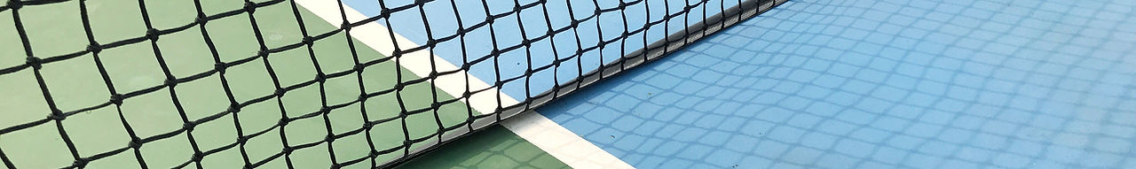 Ball on Tennis Court