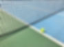 Ball on Tennis Court