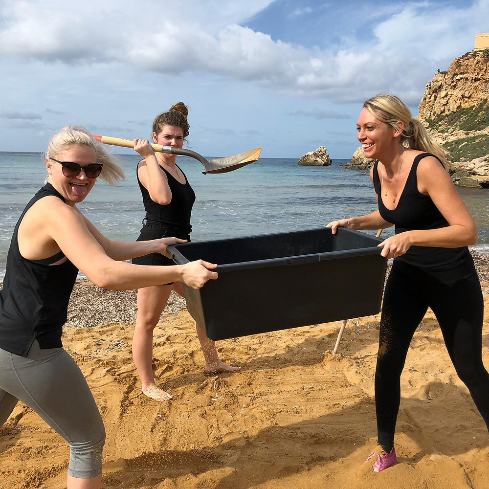Malta Crew Clean up