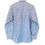 Thumbnail: Men blue colour striped cotton regular fit formal shirt