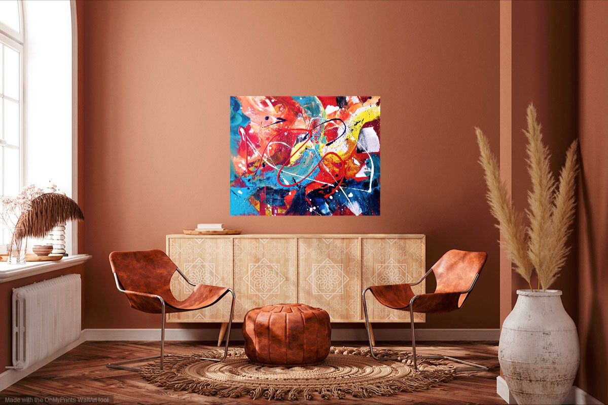 Swirling Colourful Mists of Time