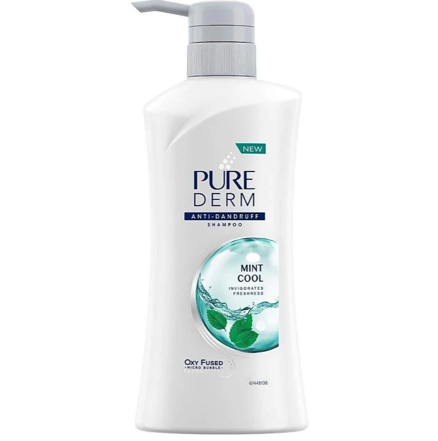 Pure Derm Mint Cool Shampoo- 650ml (Pack of 2)