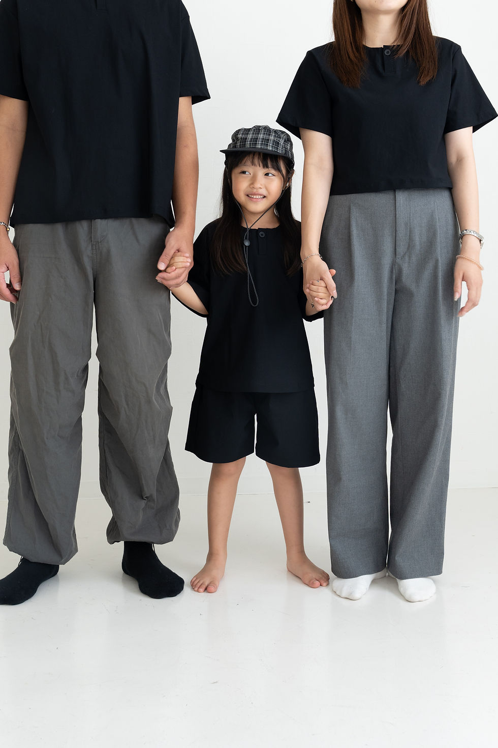 サムネイル： Utility Henry neck T-shirt (adult)