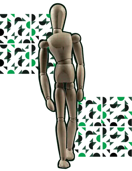 boneco em pé - o corpo explica